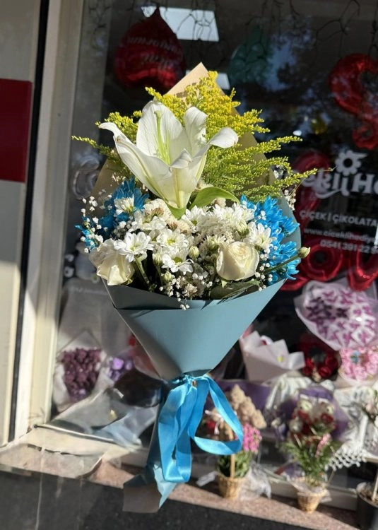 Deniz Mavisi Bulut Beyazı