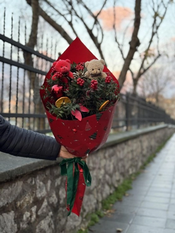 Kokina Buketi Ayıcıklı